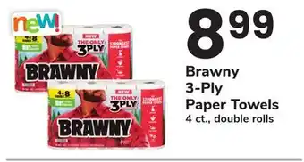 ACME Brawny 3-Ply Paper Towels offer