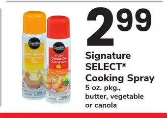 ACME Signature SELECT Cooking Spray offer