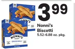 ACME Nonni's Biscotti offer