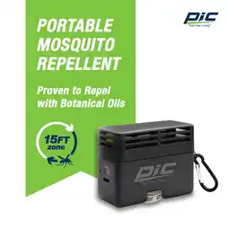 Walmart PIC Portable Mosquito Botanical Repellent with 60-Hour Cartridge offer