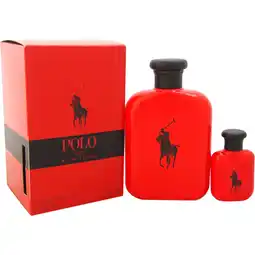 Walmart Ralph Lauren Polo Red Cologne Gift Set for Men, 2 Pieces offer