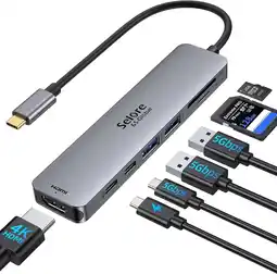 Walmart Selore 7-Ports USB 3.0 Hub offer
