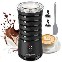 Walmart PARIS RHÔNE Milk Frother, Automatic Hot & Cold Electric Milk Steamer Foam Maker for Coffee, Latte offer
