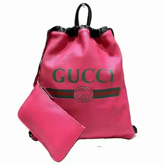 Walmart Pre-Owned GUCCI Drawstring 516639 Bag Backpack Women's (Good) offer