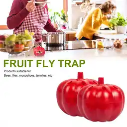 Walmart VALSEEL 2 Pcs Fruit Fly Traps Indoor, Gnat K Iller for Indoors/Kitchen, for Home on Clearance offer