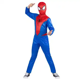 Walmart Boys' Marvel Avengers Spider-Man Costume by Jazwares - Size Small offer