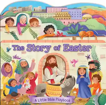 Walmart Little Bible Playbook: the Story of Easter (Board Book) offer