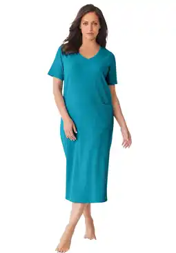 Walmart Only Necessities Women's Plus Size Ribbed Sleepshirt offer