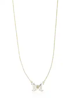 Walmart Way to Celebrate Easter Crystal Butterfly Necklace, 1 Piece offer