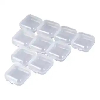 Walmart 50 - Pack Small Clear Storage Containers with Lids for Small Items offer