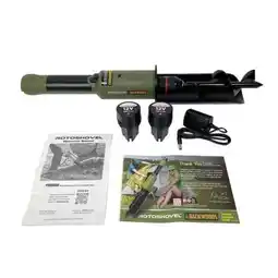 Walmart RotoShovel ROTO2-RB2 Backwoods Automatic Handheld Shovel w/Auger & 2 Batteries offer