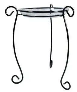 Walmart Plastec Plastec Simply Perfect Plant Stand- 18-Inches- Black offer