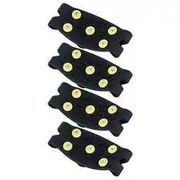 Walmart 2 Pairs Shoe Grips Non-slip Covers Ice Traction Cleats Child offer