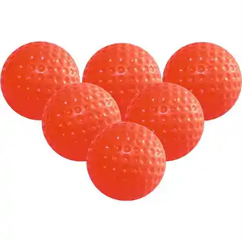 Walmart 6pcs Elastic Indoor Practice Balls Training Balls (Red) offer