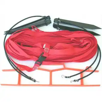 Walmart Home Court M8W25RS 8 Meter Red 1-inch Non-adjustable Web Courtlines offer