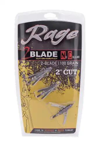 Walmart RAGE BROADHEAD 2 BLADE NC offer