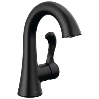 Walmart Delta 15897Lf Esato 1.2 GPM Single Hole Bathroom Faucet - Black offer