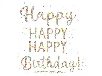 Walmart WallPops! Happiest Birthday Wall Decals Art Kit offer