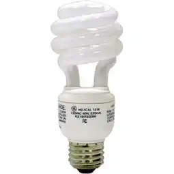 Walmart GE energy smart Spiral CFL 13 Watt T3 Spiral 1-Pack offer