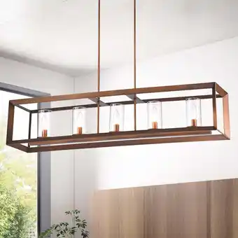 Walmart Warehouse of Tiffany Alois 41-inch Chandelier Antique Copper Finish offer