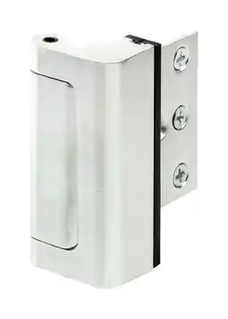 Walmart Prime-Line Brushed Chrome Silver Aluminum Entry Door Blocker 1 pk offer