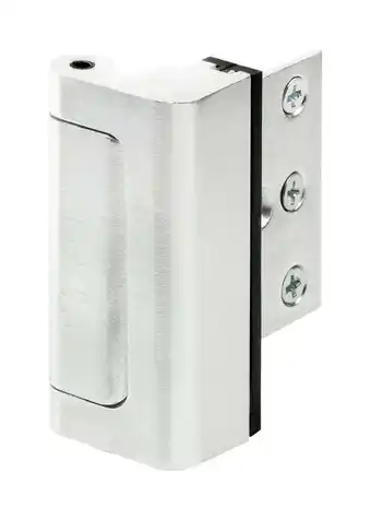 Walmart Prime-Line Brushed Chrome Silver Aluminum Entry Door Blocker 1 pk offer