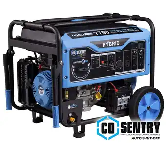 Walmart Pulsar 7,750-Watt Dual Fuel Portable Generator with Electric Start and CO Sentry offer