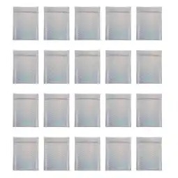 Walmart WORGEOUS 20pcs Multipurpose Padded Mailers Thickened Express (Silver) offer