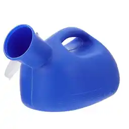Walmart NUOLUX Portable Urinal Bottle 2000ml Spill Proof Urine Jar Plastic Urinal for Men Elderly offer