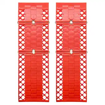 Walmart unbranded Traction Mat Pad Cooking Pan Detachable Handle Griddle Tool Red offer