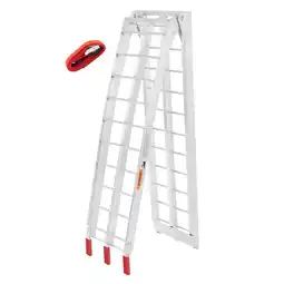 Walmart Zimtown 1PC 7.5ft Aluminum Loading Ramps for ATV, UTV, Motorcycle offer