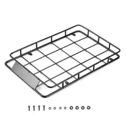 Walmart 230x147mm Metal Roof Rack Camel Cup Luggage Tray for 1/10 RC Crawler Car Axial SCX10 TRX4 D90 Parts offer