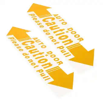 Walmart 2 Pcs Car Door Open Warning Caution Automatic Stickers Tips offer