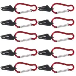 Walmart Zehuanyu 10 Sets Mini Bungee Cords with Hooks Securing Clip Tent Tarpaulin Clamp offer