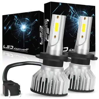 Walmart WVKVII LED Headlight Bulbs for BMW 328i 2007-2014 2015 2016 High Low Beam Lamp Replace Kit 2pcs offer