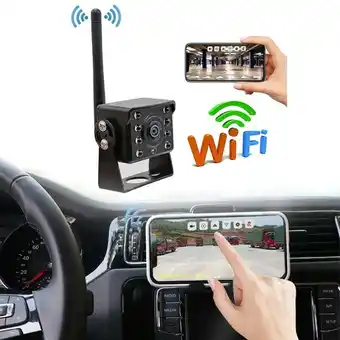 Walmart Mduoduo Wireless WIFI Reversing Rear View Camera Bus Trailer Truck RV Camper shockproof offer