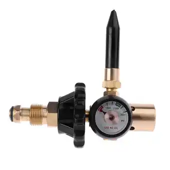 Walmart XISAOK Balloon Inflator Regulator With Pressure Gauge For G5/8 Valves Pressure Reducer offer