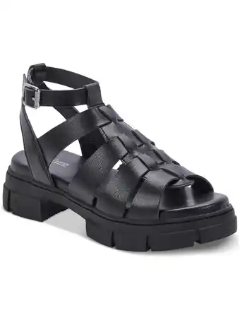 Walmart Aqua College Womens Hannah Buckle Open Toe Strappy Sandals offer