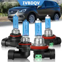 Walmart For Buick Envision 2016 2017 2018 Halogen Headlight Bulb High/Low Beam Fog Light Kit 4Pcs offer