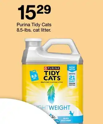 Target Purina Tidy Cats 8.5-lbs. cat litter offer