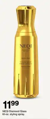 Target NEQI Diamond Glass 6.1-oz. styling spray offer