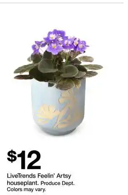 Target LiveTrends Feelin' Artsy houseplant offer