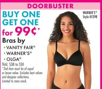 Boscov's Bras by offer