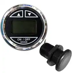 Walmart Faria Chesapeake Black 2 Depth Sounder w/Thru-Hull Transducer [13795] offer
