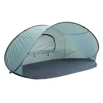 Walmart Wakeman Outdoors Water Resistant 88'' x 46'' Beach Tent, Blue offer