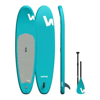 Walmart Wave Cruiser SUP Package | Aqua Stand Up Inflatable Paddleboard 10ft offer