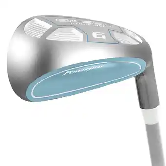Walmart PowerBilt Golf Women's EX-550 Hybrid Iron Set (4-PW, SW), Graphite Ladies Flex - Right-Handed offer