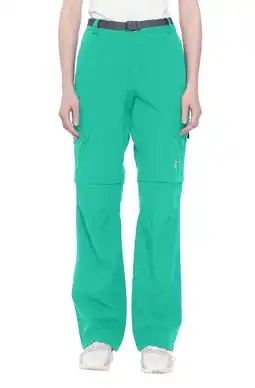 Walmart Little Donkey Andy Women's Lightweight Quick Dry Convertible Pants Zip-Off Hiking Travel Green XS offer