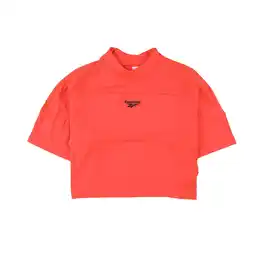 Walmart Reebok Womens Bball Tight Basic T-Shirt, Orange, Plus Size, 4X offer