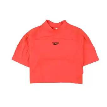 Walmart Reebok Womens Bball Tight Basic T-Shirt, Orange, Plus Size, 4X offer